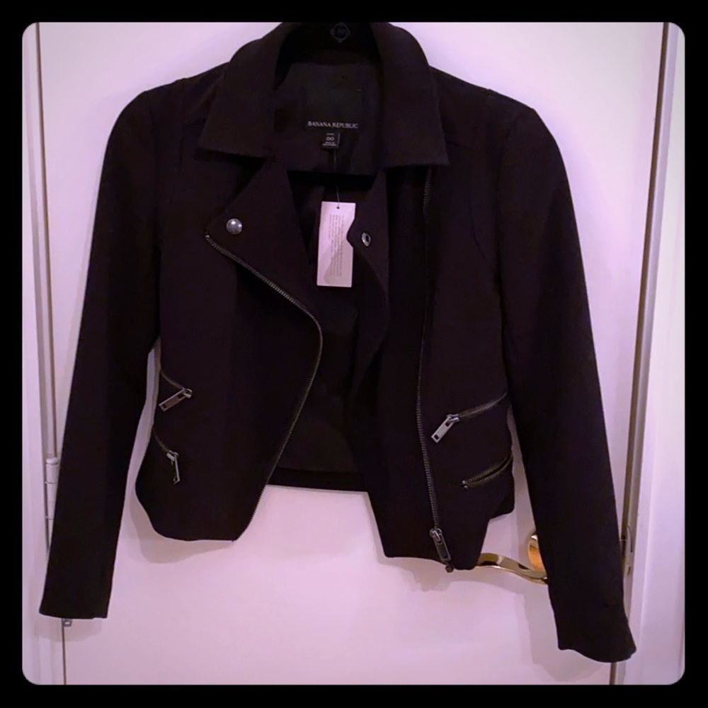Banana republic moto jacket